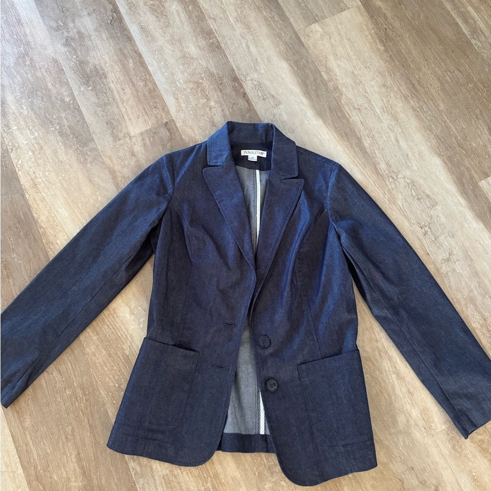 Pendleton Dark Blue Women's Blazer